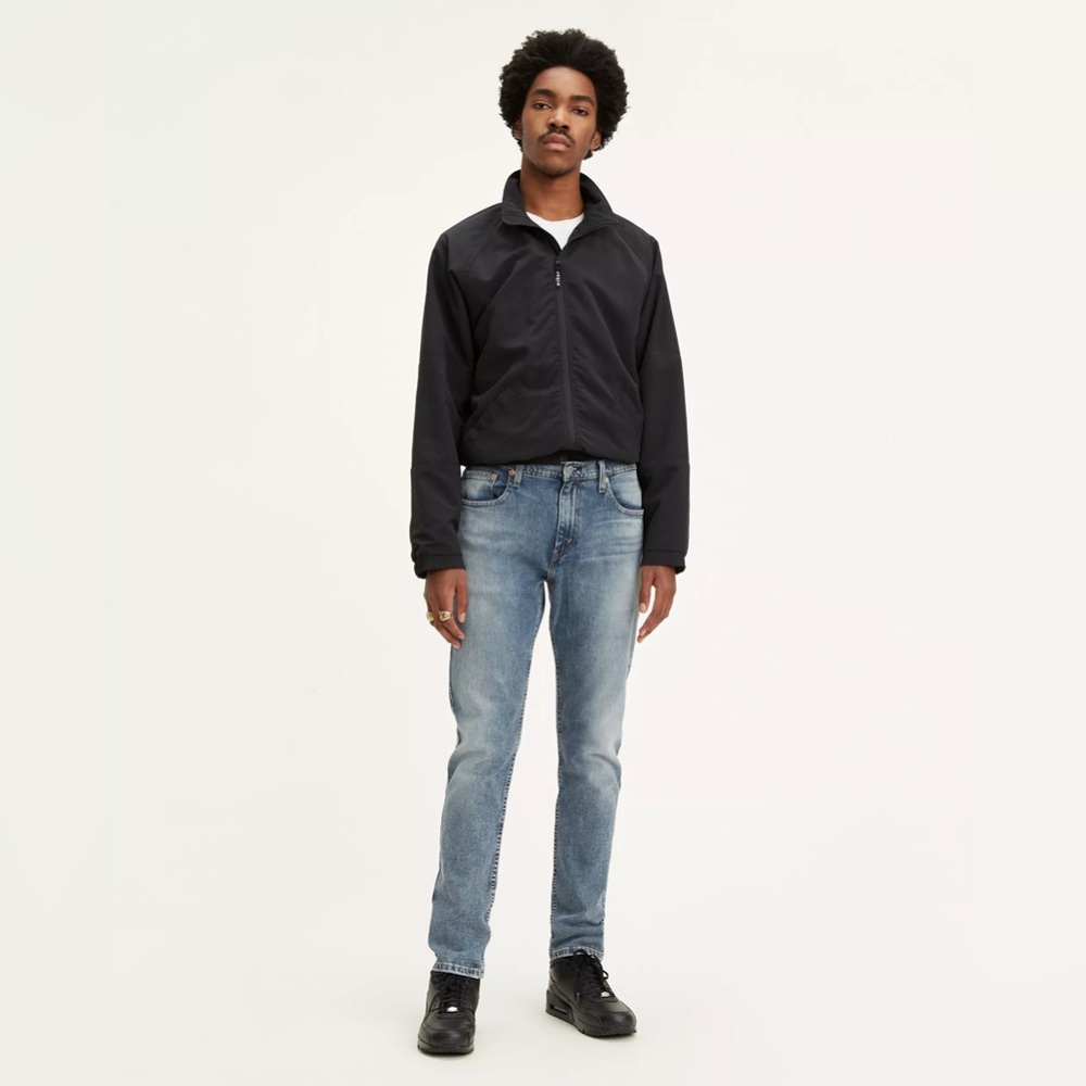 NWT - Levi's 512 Slim Taper Fit Men's Jeans, Light Wash - Stretch - 34Wx34L